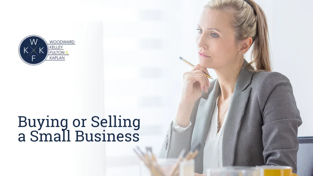 Blog Buying or Selling a Small Business
